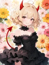 金髪の小悪魔