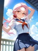 汗ばむ菜摘。