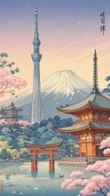 時空の浮世絵Ukiyo-e of Time and Space