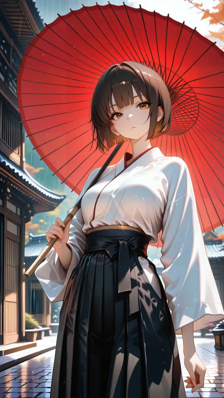 和傘の君