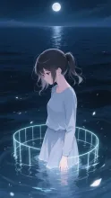 夜に沈む　物思い・内省　1