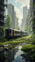 異世界日記 崩壊した都市