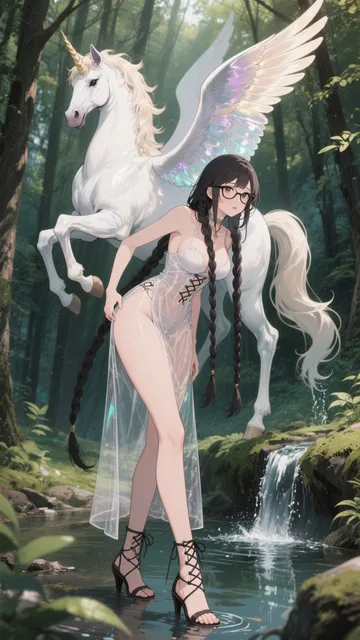 ペガサスと乙女