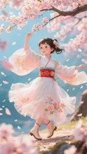 TikTok Make-A-Wish シンデレラ ドレス 魔法 — Make-A-WishさんのAIイラスト