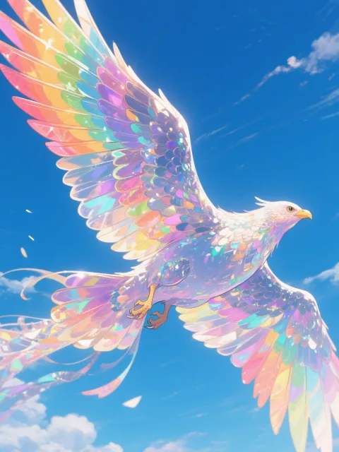 虹色の鳥
