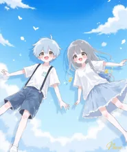 お空にぷかぷかっ！ — ねねさんのAIイラスト