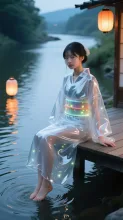transparent kimono — 着物・和装のAIイラスト|SUPPART