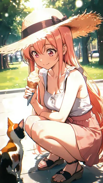 猫ちゃん、こんにちは♪