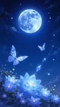 ガラスの花と蝶