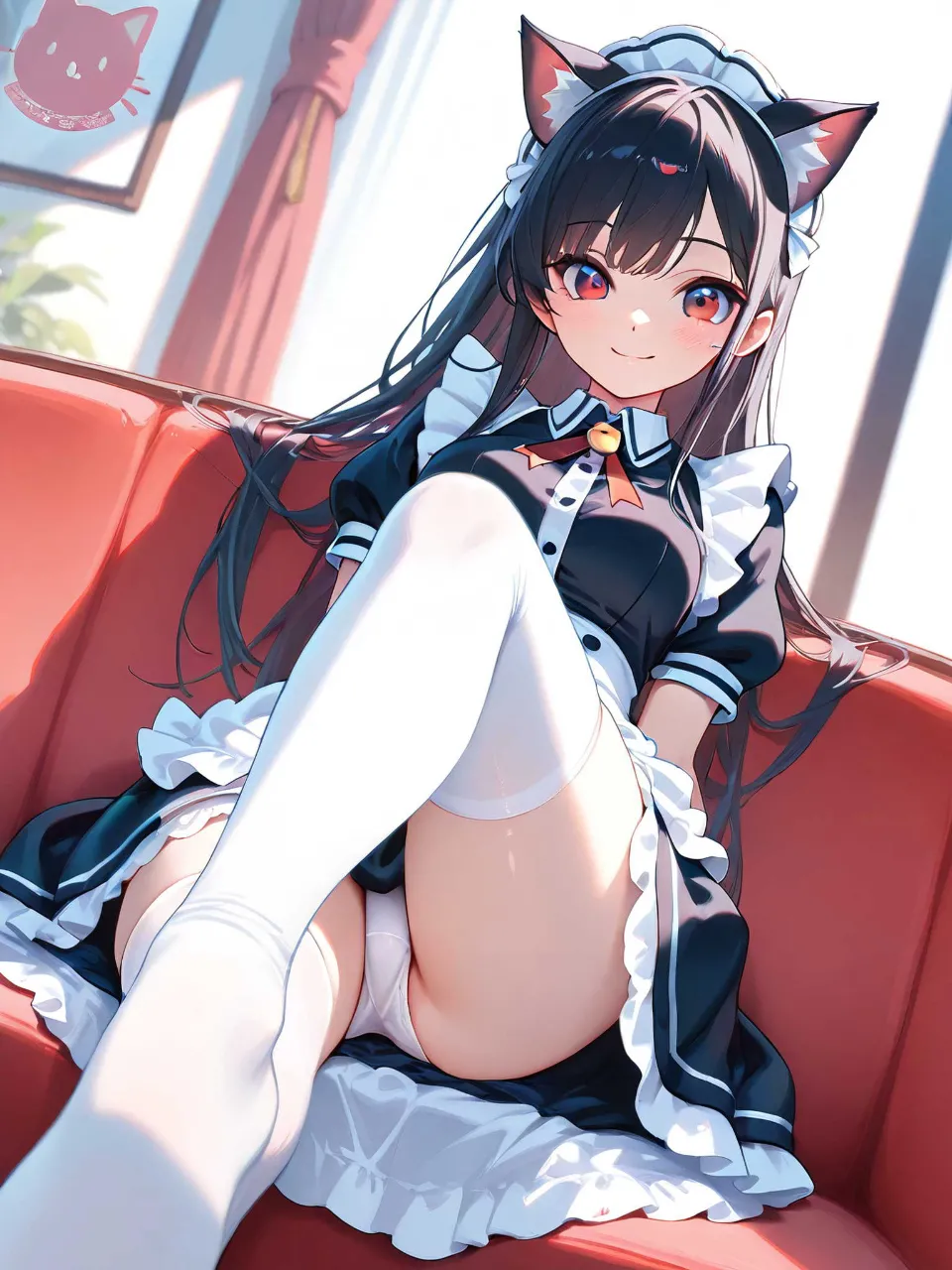 憧れのメイド服 — モカモカさんのAIイラスト