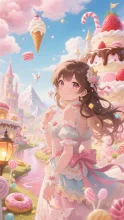 夢の中のお菓子の国·チャレンジ の投稿作品