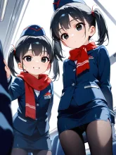 あかね＆みどり『到着しましたよ？起きてください』