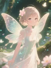 穏やかな妖精 — 妖精イラストのAIイラスト｜SUPPART
