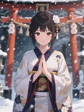 新年への願い～初雪に乗せて～