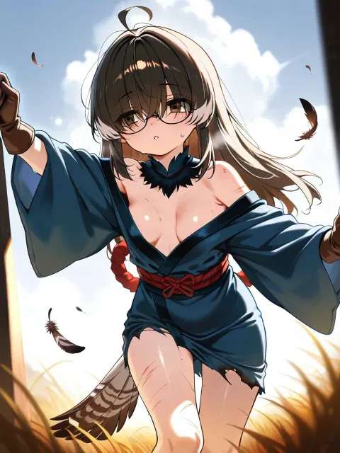 綺羅々「あ、やべ…鷹…戻ってこねぇ……」
