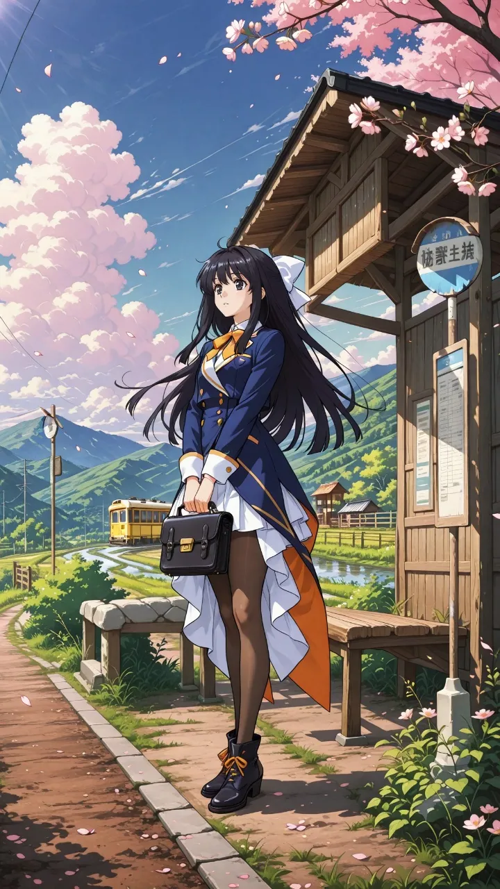 架空春制服コレクションNo.51(ナコルル) — なごごさんのAIイラスト