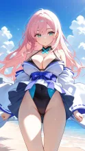 夕焼けと入道雲·初夏チャレンジ の投稿作品
