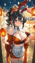 浴衣でほおずき市·夏のほおずき市 の投稿作品