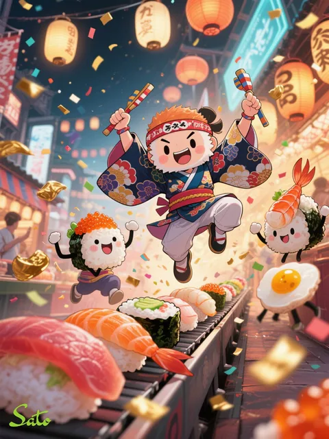 寿司祭り開催中