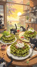 Japanese waffle.