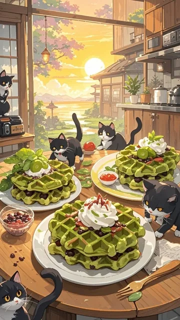 Japanese waffle.