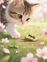 アリンコ×子猫