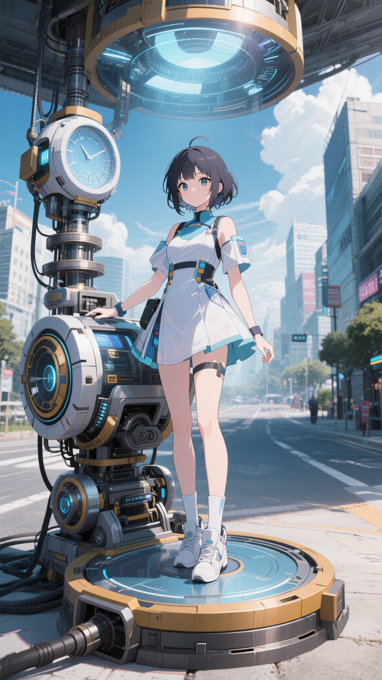 未来の世界から来た少女