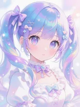 蒼と紫のあわいで