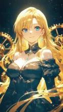時の女神 — 歯車イラストのAIイラスト|SUPPART