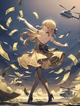 画像生成チャレンジ·もしも大金を拾ったら？ の投稿作品