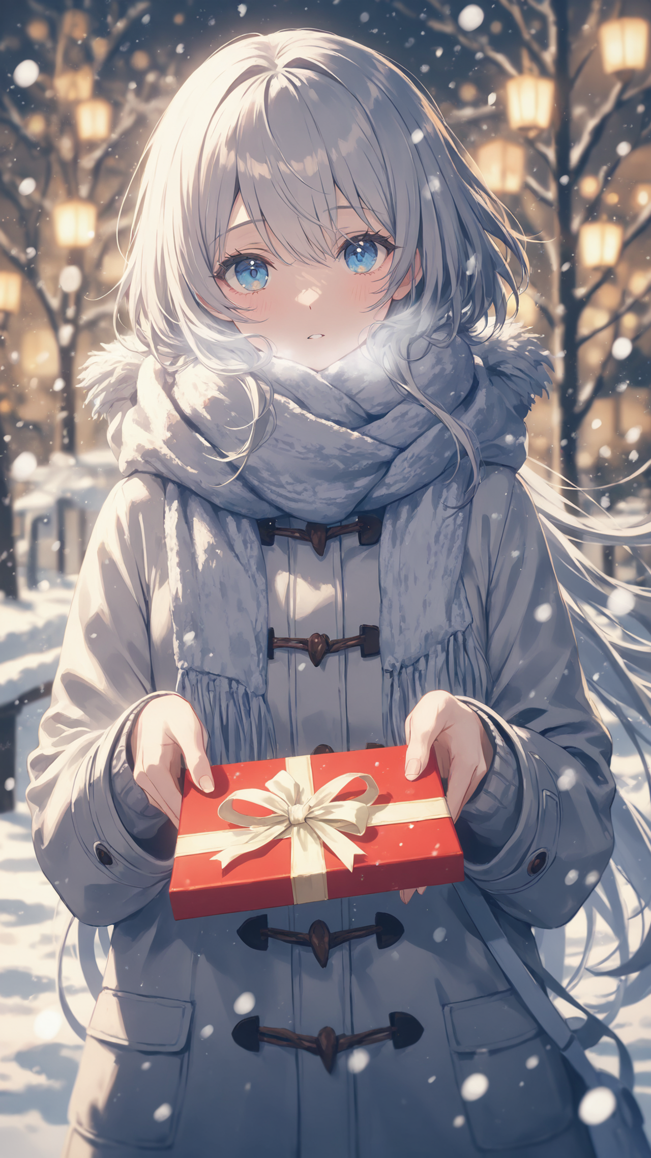 「　メリークリスマス　」 — 白華【はっか】さんのAIイラスト