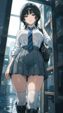 雨に降られた