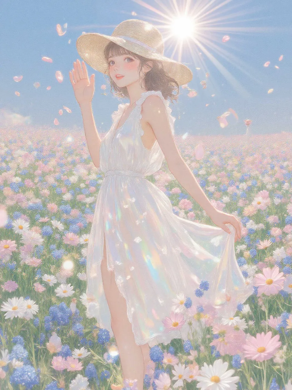 花麦 — rairaさんのAIイラスト