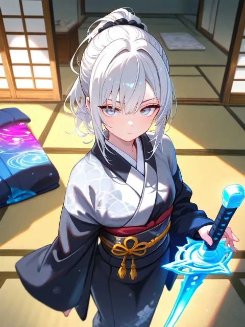遊美銀色の髪の毛タ方天王寺 姫グラビアのアイドル タワリー…