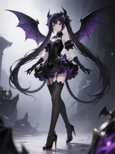 冥の魔法少女 — mafuyuさんのAIイラスト