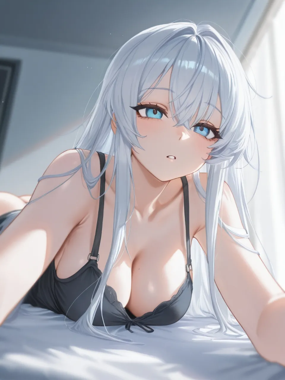 She is Sleepy — 窯さんさんのAIイラスト