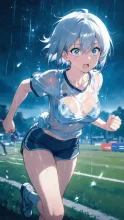終わらない雨の中で