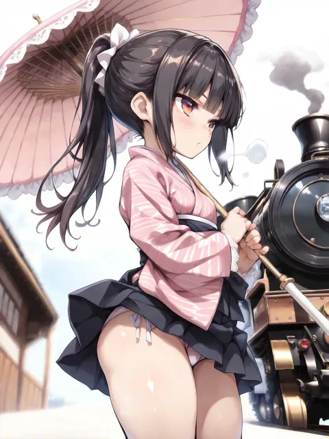 美穂「今日の松山は風が強いですね…」