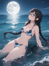 「穂蔵　灯子(ほのぐら　とうこ)」と月夜の海
