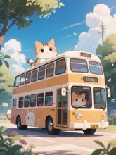 猫バスです