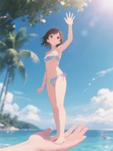 ミニマムサイズの彼女。