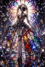 ステンドグラスドレス