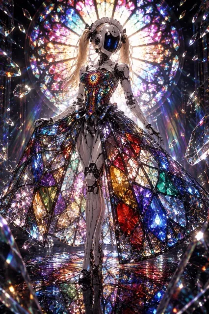 ステンドグラスドレス