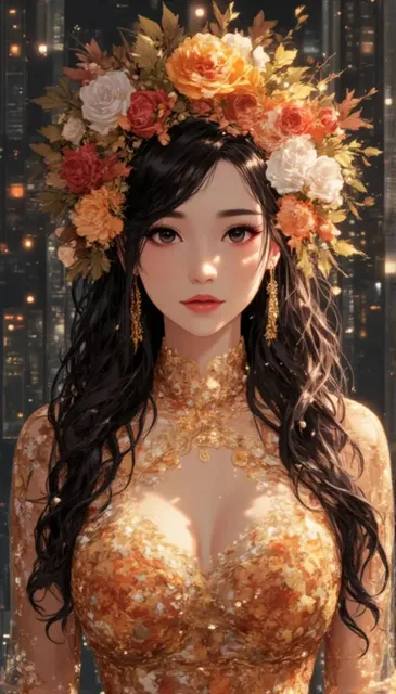 華々しく