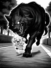 犬が怖くてこんなイメージ