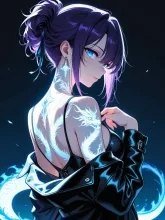 龍のタトゥーの女