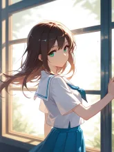 ちょっと早めの衣替え — 初夏イラストのAIイラスト｜SUPPART