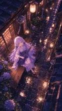 夏の夜×路地×ギター