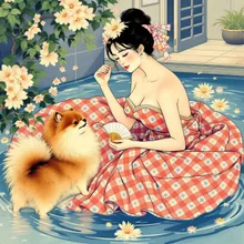 ポメとひととき