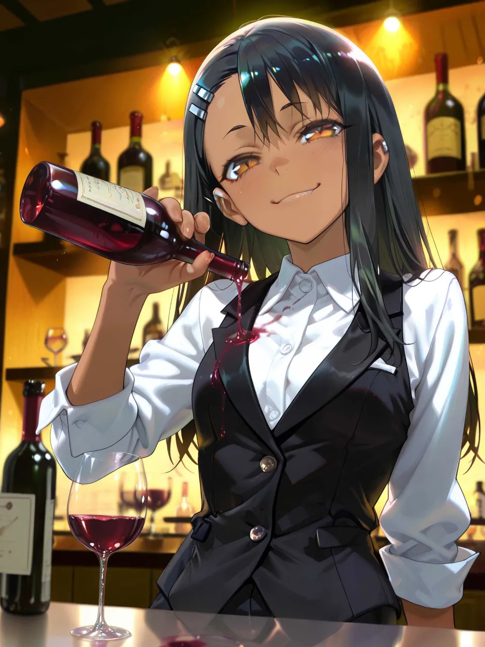 洋服に呑ませるなよ